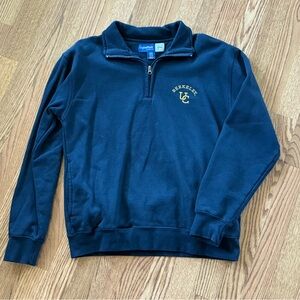 UC Berkeley Collar Half-Zip Sweatshirt